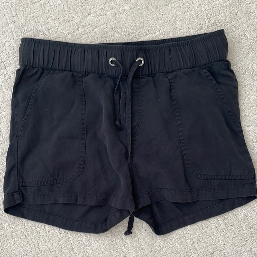 Women's Black Casual Shorts